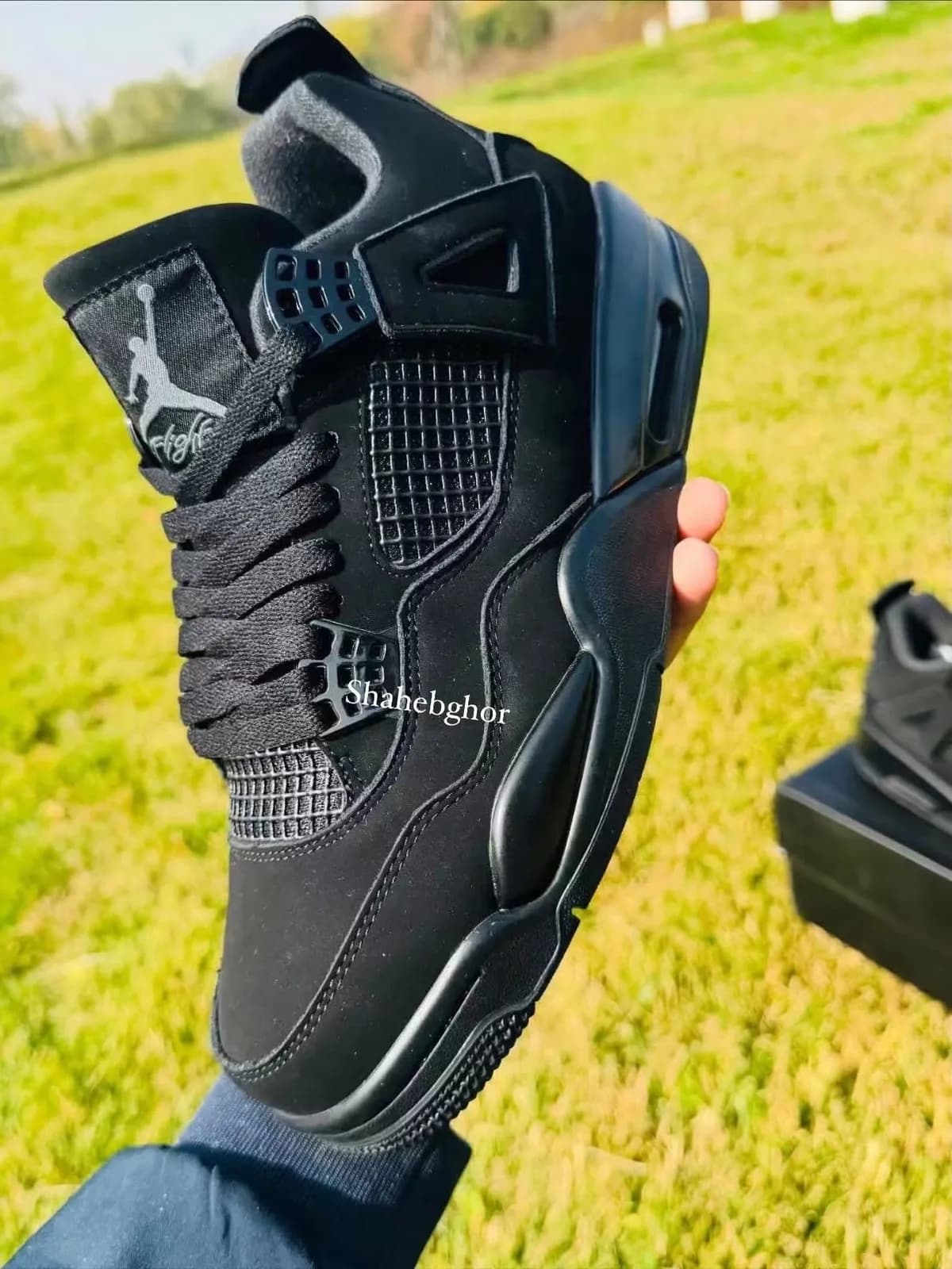 Air jordan 4 (BLACK CAT) 3